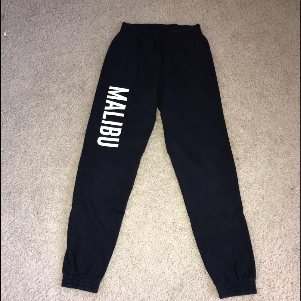 Navy blue brandy Melville sweatpants never worn